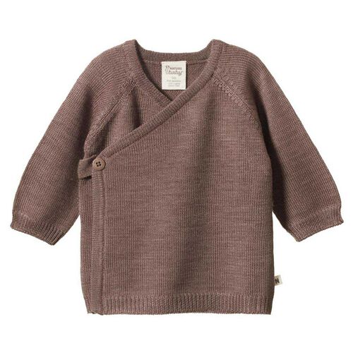 Nature Baby Merino Knit Kimono Jacket